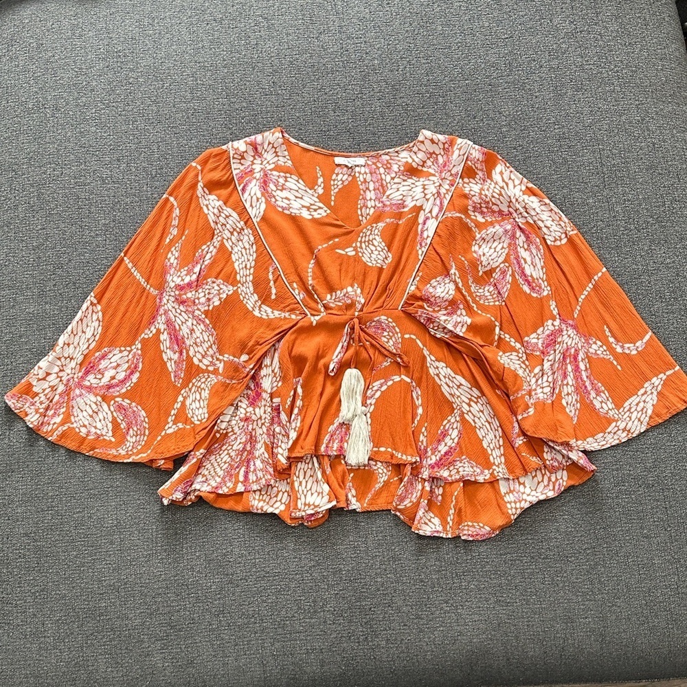 Maurices Batwing Sleeve Boho Blouse - Size Small